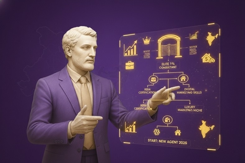 The Agent’s Career Blueprint 2025: How to Become an Elite 1% Real Estate Consultant in India