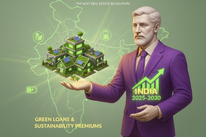 Green Loans & Sustainability Premiums — How Energy-Efficient Homes Are Creating the Next Real Estate Revolution in India (2025–2030)
