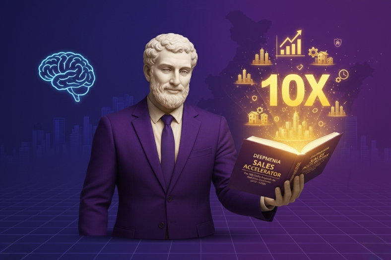 Deepmenia Sales Accelerator: The 10X Sales Playbook for Real Estate Consultants (2025 → 2030)