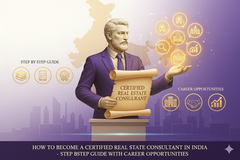 How to Become a Certified Real Estate Consultant in India – Step by Step Guide with Career Opportunities